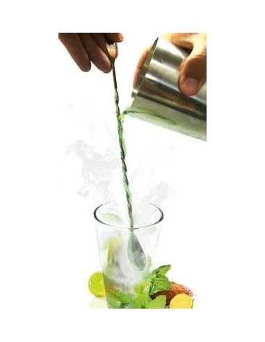 Cuchara de Coctel trenzada Inoxidable