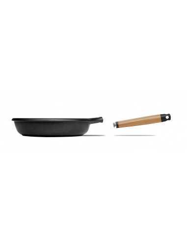 Sarten Castey Classic Induction  Mango Cedro separado