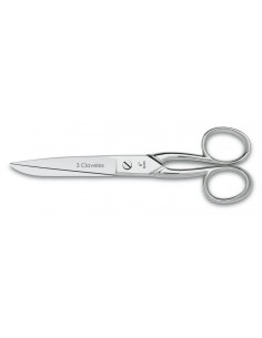 Tijera costura 6" - Zurdos Varios Usos 3 Claveles 