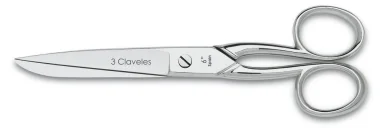 Tijera costura 6" - Zurdos Varios Usos 3 Claveles 