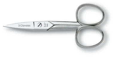TIJERA UÑAS CURVA 4.5" D 3C