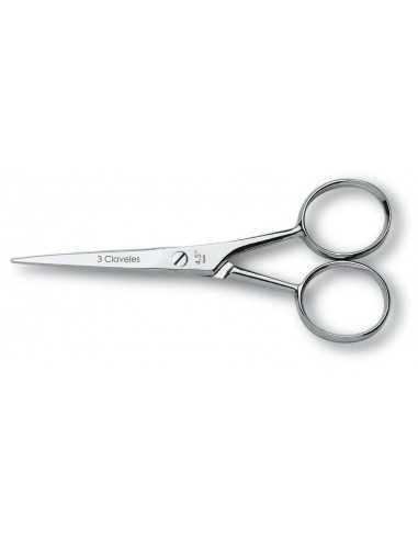 TIJERA BIGOTE RECTA 4.5" D 3C