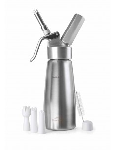 Sifon crema inox con cabezal aluminio  Lacor 