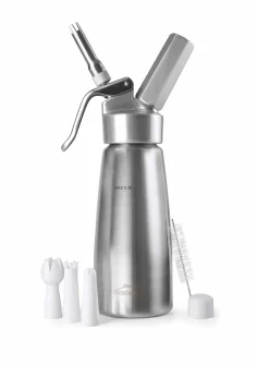 Sifon crema inox con cabezal aluminio Lacor 