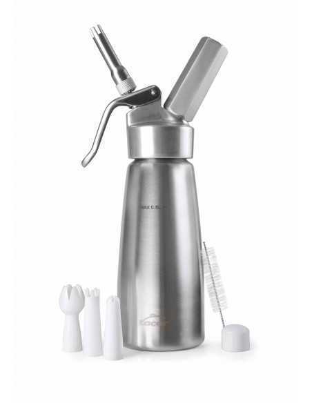 Sifon crema inox con cabezal aluminio  Lacor 