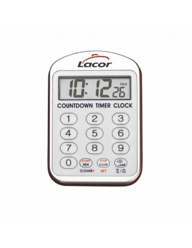 Reloj de Cocina con Alarma LACOR 60804