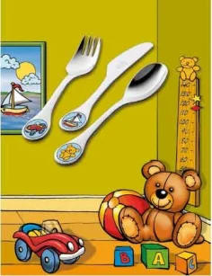 Juego cubierto infantil, 3 pzas. Zwilling modelo Toys 2