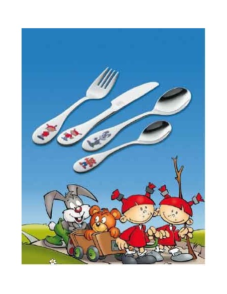 Caja Juego cubierto infantil, 4 pzas. Zwilling modelo Friends