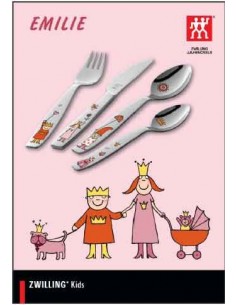 Juego cubierto infantil, 4 pzas. Zwilling modelo EMILIE 2