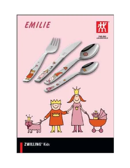Caja Juego cubierto infantil, 4 pzas. Zwilling modelo EMILIE