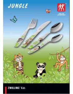 Juego cubierto infantil, 4 pzas. Zwilling modelo JUNGLE 2