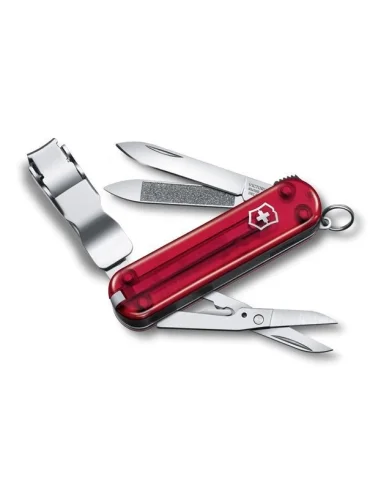 Victorinox NailClip 580 (0.6463.T) Rojo traslucido