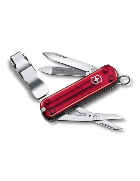 Victorinox NailClip 580 (0.6463.T) Rojo traslucido