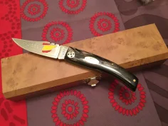 NAVAJA GRABADO ESPAÑA BUFALO 2