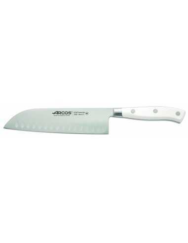 Cuchillo Santoku alveolado 180 mm Arcos Forjado serie Riviera 2335