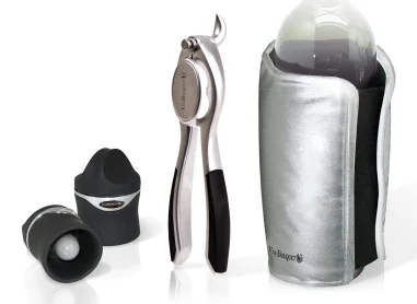 Set de Cava Plata / Champagne Silver Set