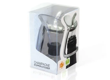 Tapón y Escanciador de Cava 