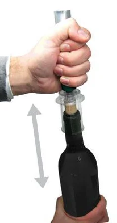 Abridor de aire comprimido / Air pressure corkscrew 2