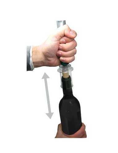 Abridor de aire comprimido / Air pressure corkscrew