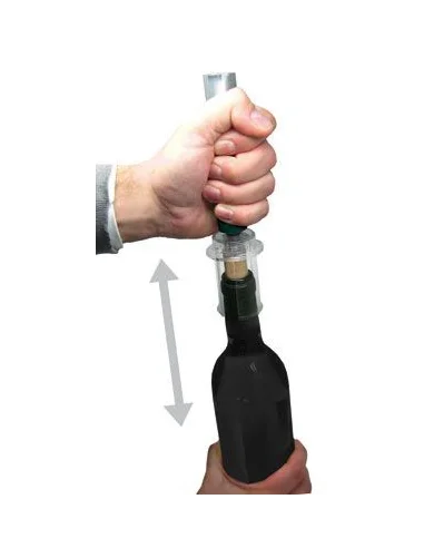 Abridor de aire comprimido / Air pressure corkscrew