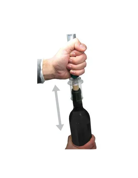 Abridor de aire comprimido / Air pressure corkscrew