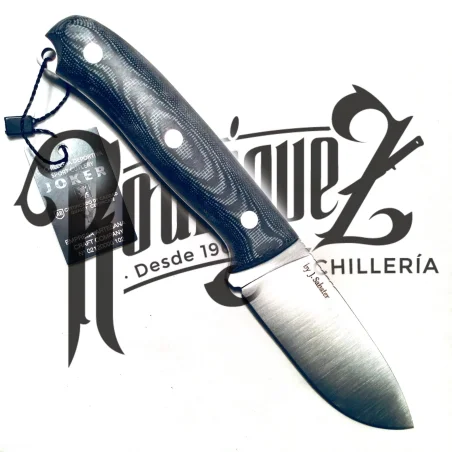CUCHILLO URSUS PUÑO MICARTA CANVAS NEGRO H/10 CM (CM116)
