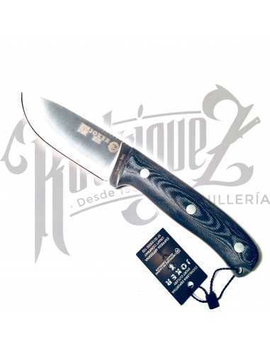 CUCHILLO URSUS PUÑO MICARTA CANVAS NEGRO H/10 CM (CM116)