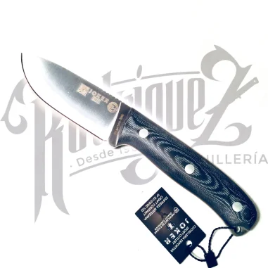 CUCHILLO URSUS PUÑO MICARTA CANVAS NEGRO H/10 CM (CM116)