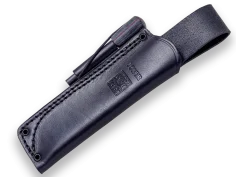 CUCHILLO LYNX PUÑO MICARTA CANVAS NEGRO C/ PEDERNAL H/10.5 CM (CM111-1) 2