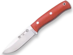 CUCHILLO LYNX PUÑO MICARTA NARANJA F/KYDEX C/ PEDERNAL H/10.5 CM (CN111-3)