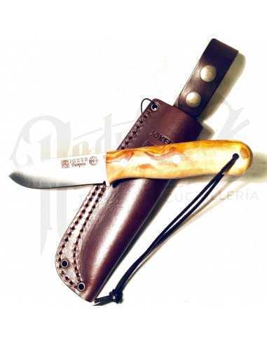 CUCHILLO TRAMPERO PUÑO OLIVO H/10 CM (CO113)