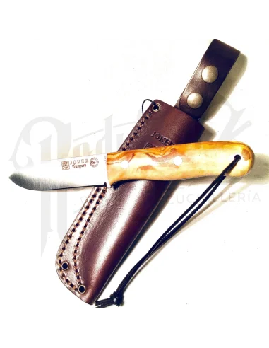 CUCHILLO TRAMPERO PUÑO OLIVO H/10 CM (CO113)