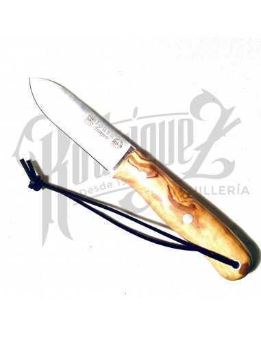 CUCHILLO TRAMPERO PUÑO OLIVO H/10 CM (CO113)