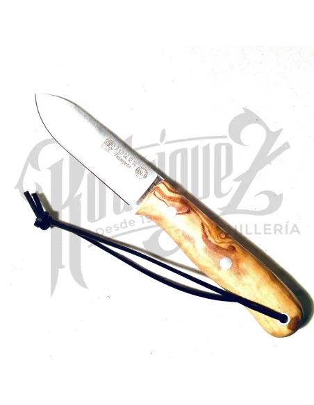 CUCHILLO TRAMPERO PUÑO OLIVO H/10 CM (CO113)