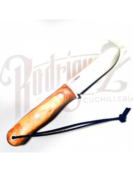 CUCHILLO TRAMPERO PUÑO OLIVO H/10 CM (CO113)