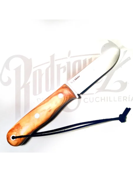 CUCHILLO TRAMPERO PUÑO OLIVO H/10 CM (CO113)