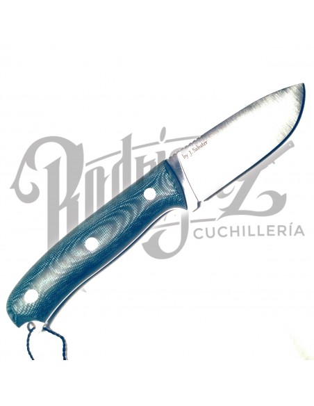 CUCHILLO URSUS PUÑO MICARTA CANVAS VERDE  H/10 CM (CV116)