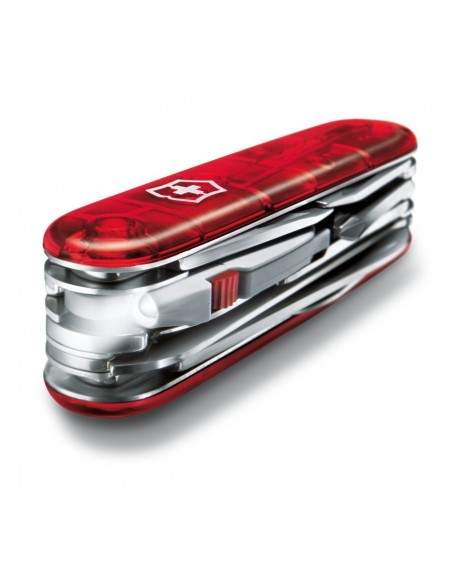 Navaja Suiza Victorinox Huntsman Lite, Rojo Trans. (1.7915.T)