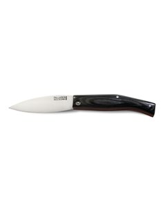 PALLARES SOLSONA Navaja BUSA Acero Carbono con mango de Micarta Negro 2