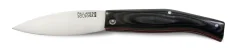 PALLARES SOLSONA Navaja BUSA Acero Carbono con mango de Micarta Negro 2