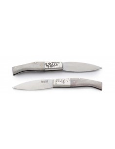 PALLARES SOLSONA Navaja COLECCION BUSA Mango de Asta con virona grabada de PLATA 2
