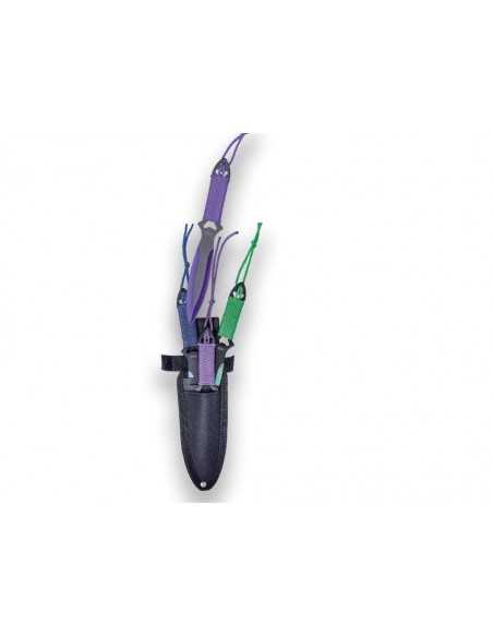 JUEGO DE LANZADORES 3 PIEZAS . LARGO TOTAL 19 CM ( JKR0520)