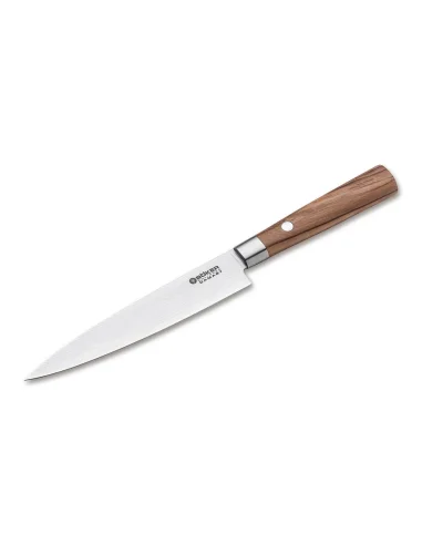 Cuchillo Utilitario Boker Damasco Olivo