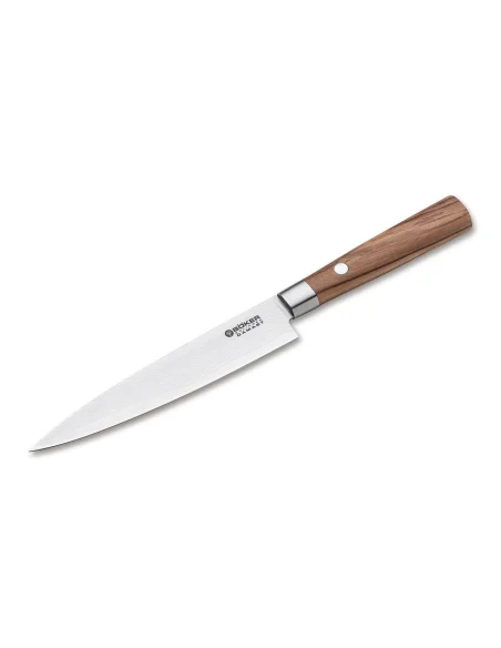 Cuchillo Utilitario Boker Damasco Olivo