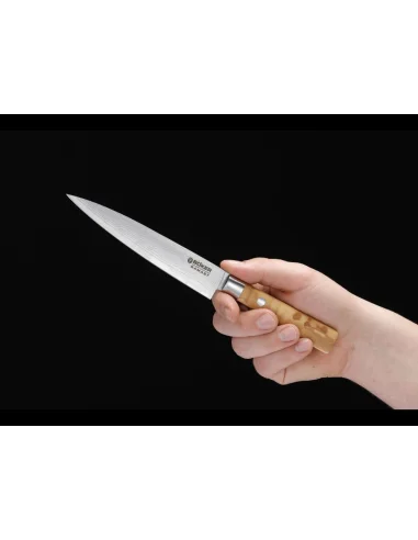 Cuchillo Utilitario Boker Damasco Olivo