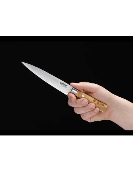 Cuchillo Utilitario  Boker Damasco Olivo