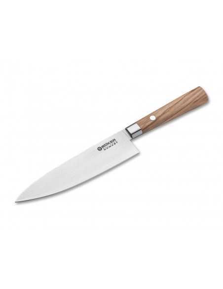 Cuchillo Chef  16 cm Boker Damasco Olivo