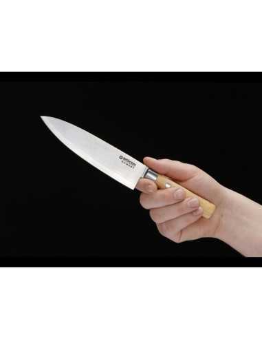 Cuchillo Chef  16 cm Boker Damasco Olivo