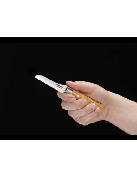 Cuchillo Vegetales  Boker Damasco Olivo