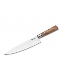 Cuchillo Chef  21 cm Boker Damasco Olivo